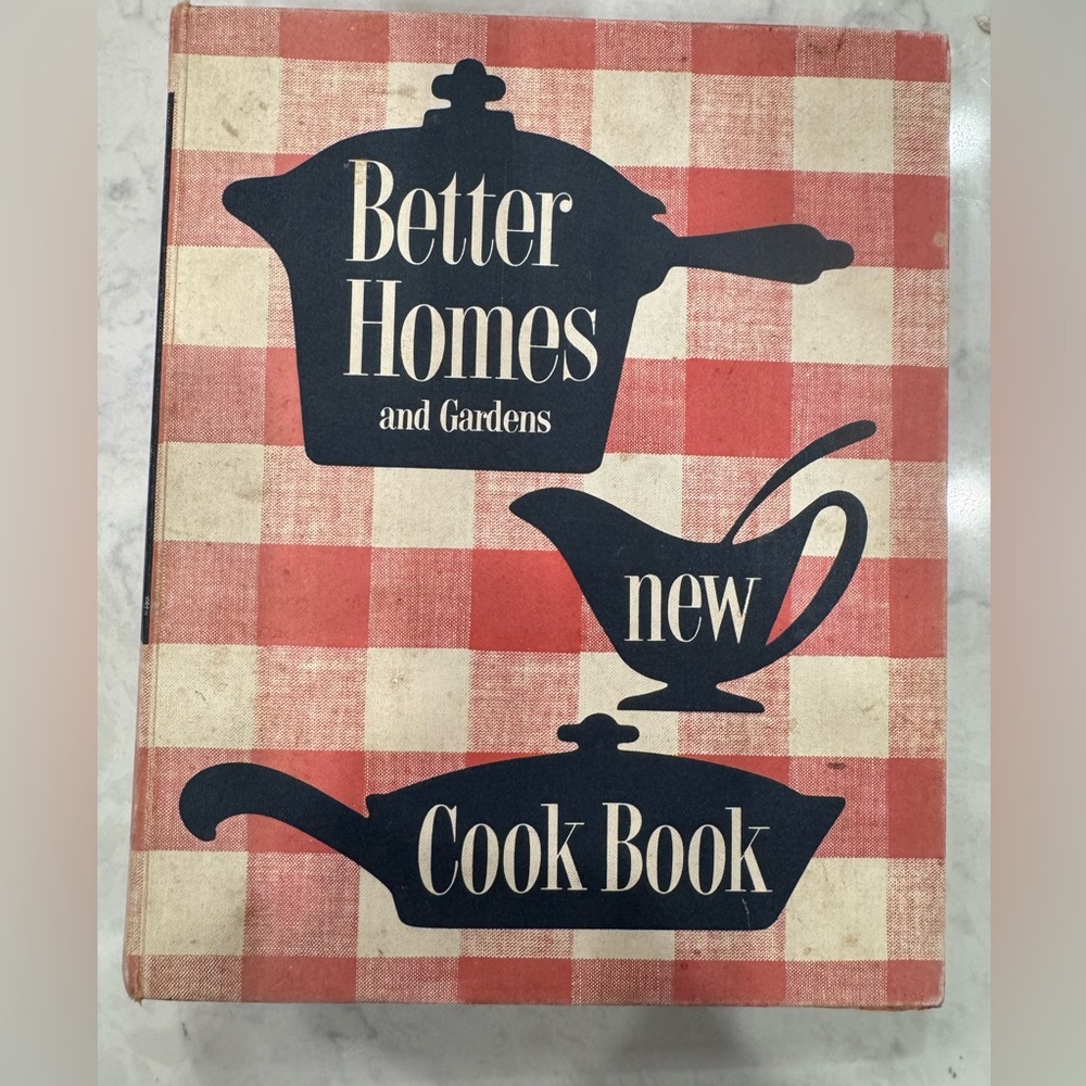 1953 Better Homes & Gardens New Cook Book 3-Ring Binder Vintage